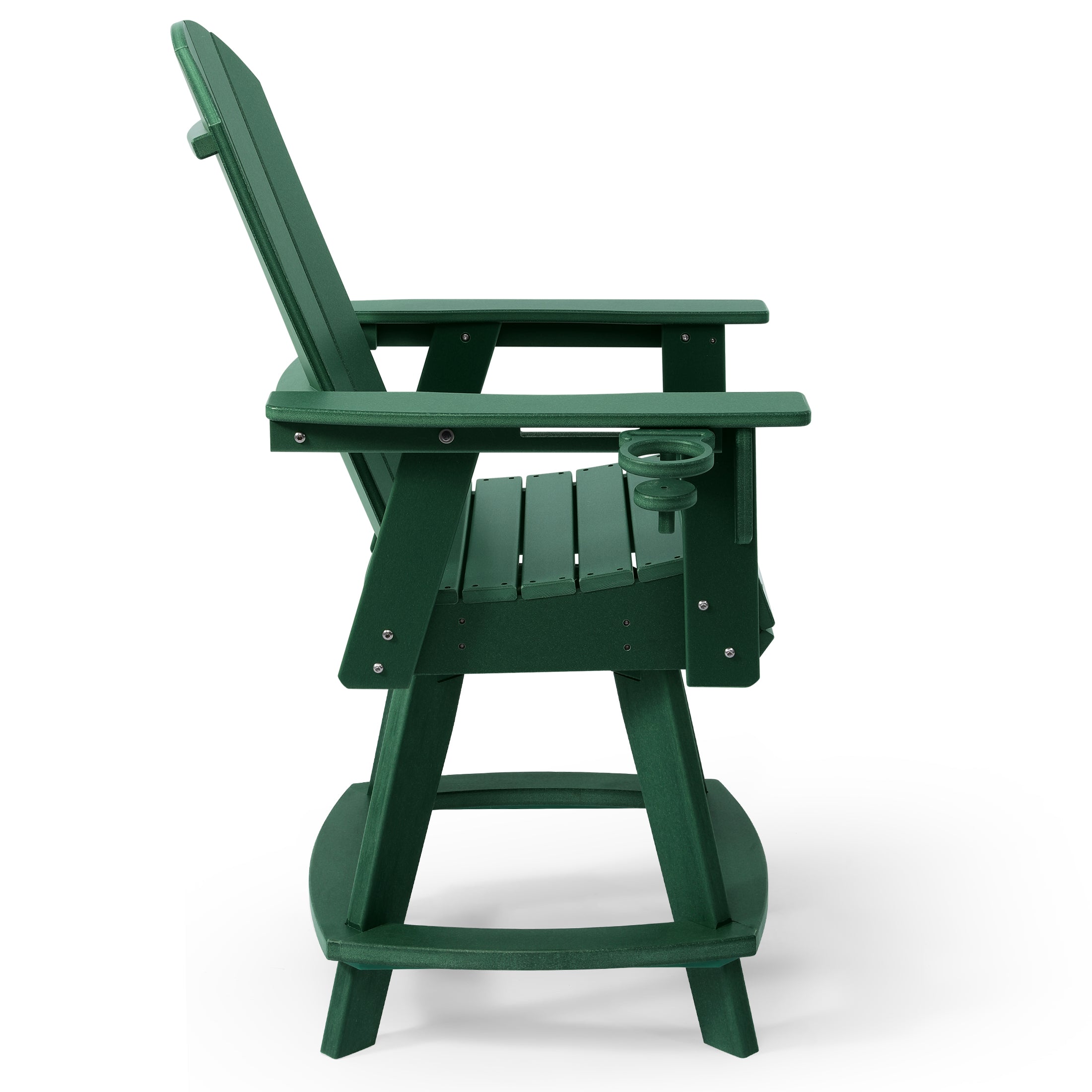 Chatham Adirondack Swivel Counter Chair with Cup Holder