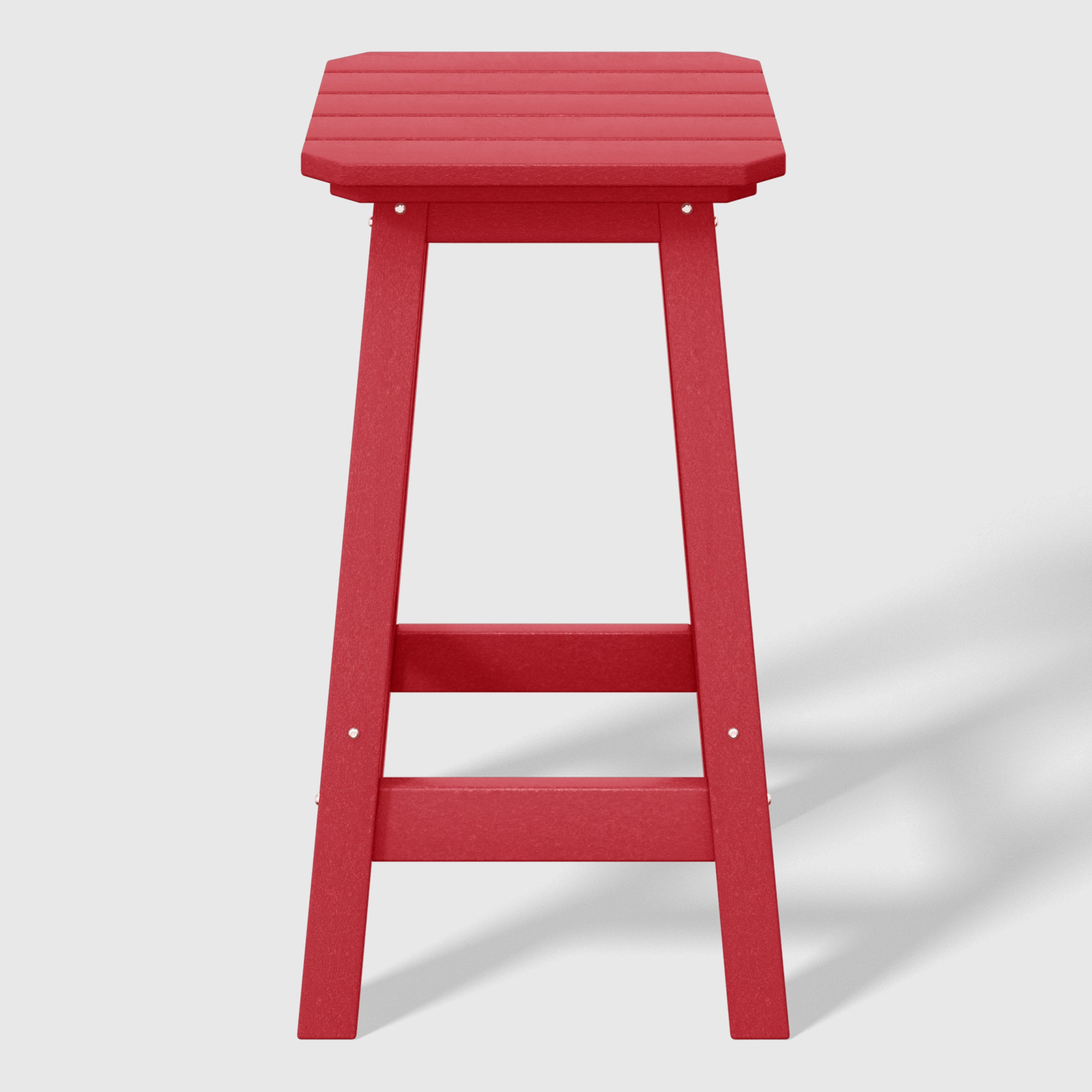 Stockholm All-Weather Outdoor Square Counter Stool (24" Seat Height)