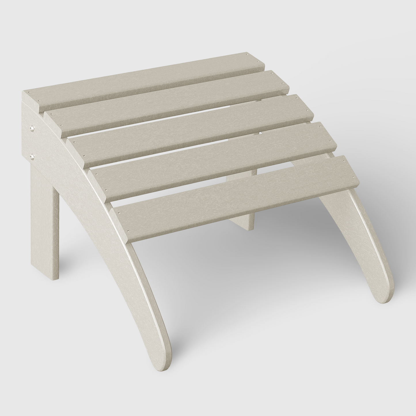 POLYTRENDS™ All-Weather Outdoor Adirondack Chair Folding Foot Rest/Ottoman