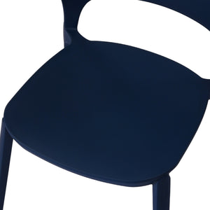 Patio Stacking Dining Side Chair (Set of 4)