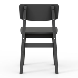 Tiny Terraces Essentials Kids' All-Weather Outdoor Dining Chair (Set of 2)