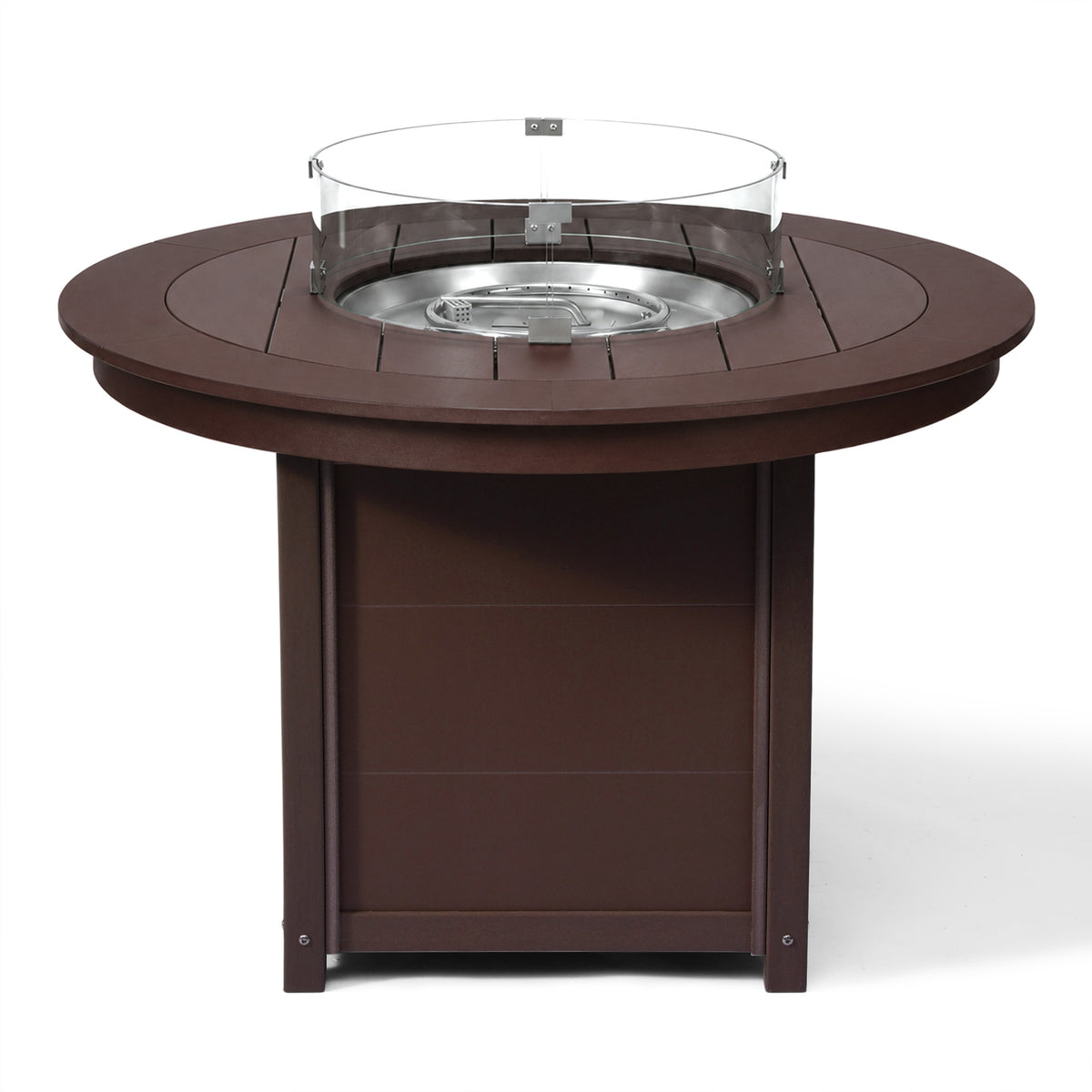 Sedona Round 47" Dining Fire Pit Table