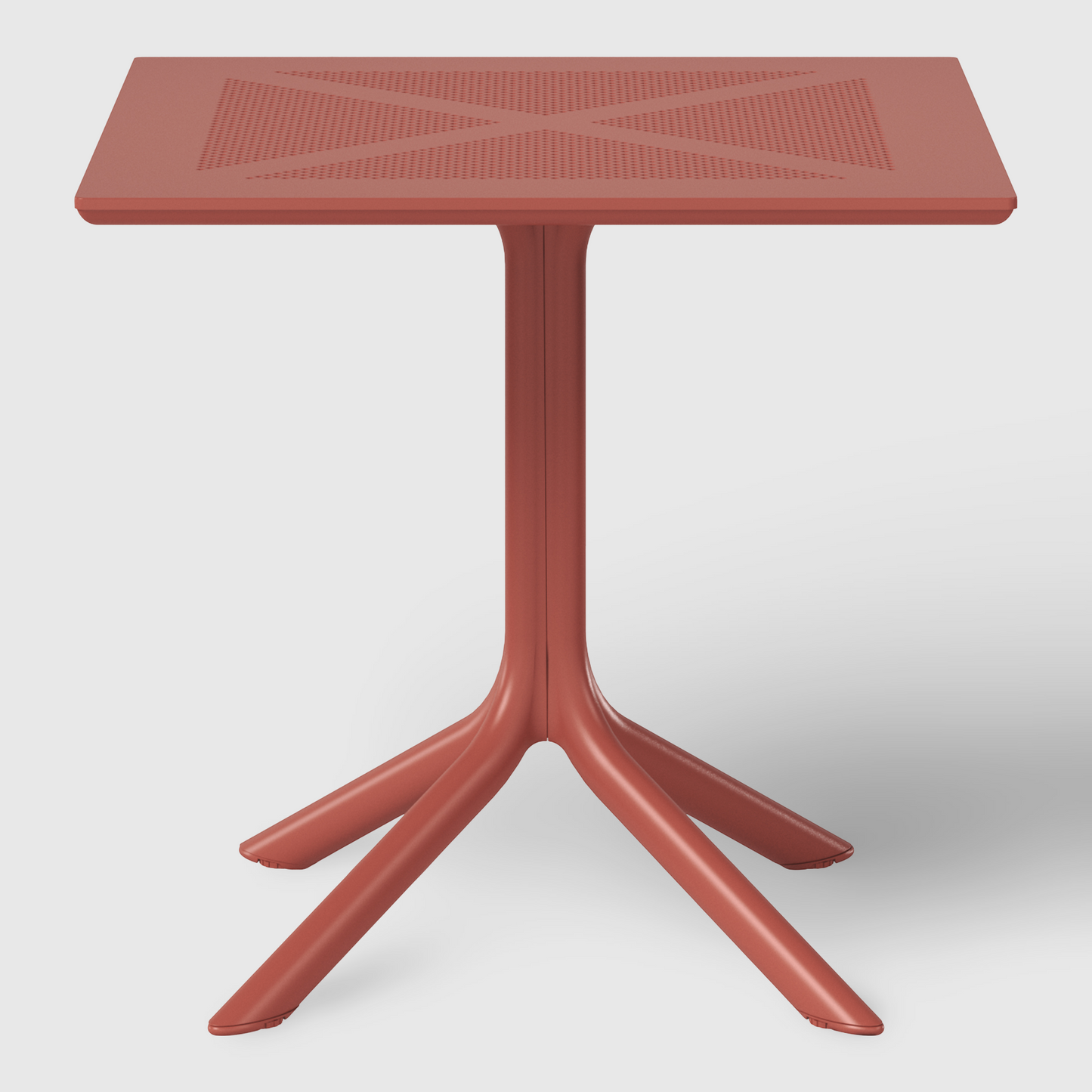POLYTRENDS™ Copenhagen Kvadrat Luft All-Weather Indoor/Outdoor Square Dining Table (31" Table Top)