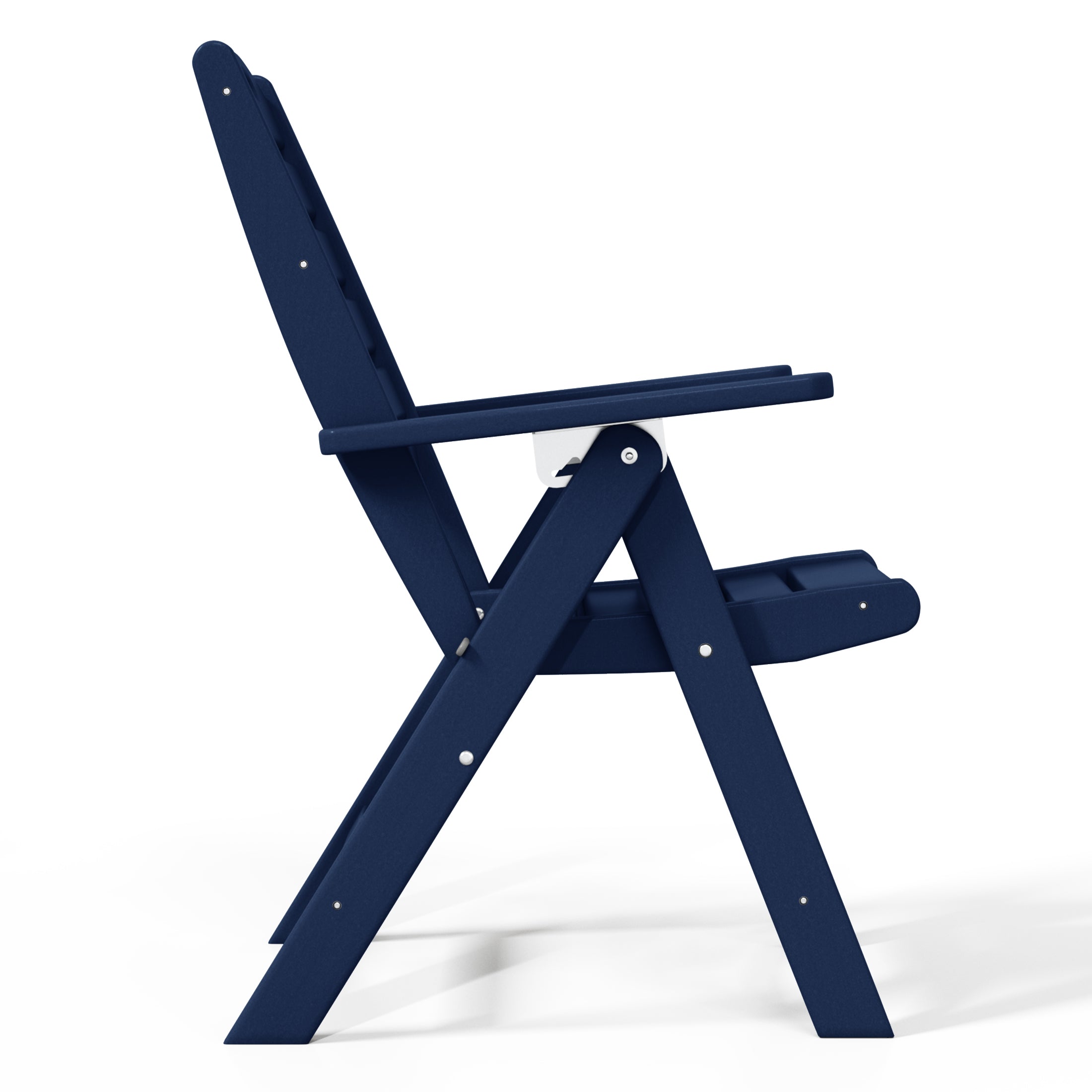 Aarhus All-Weather Outdoor Patio Folding Tall Back Dining Chair (38" High)