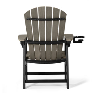 Heritage Ridge Adirondack Dining Chair With Cup Holder