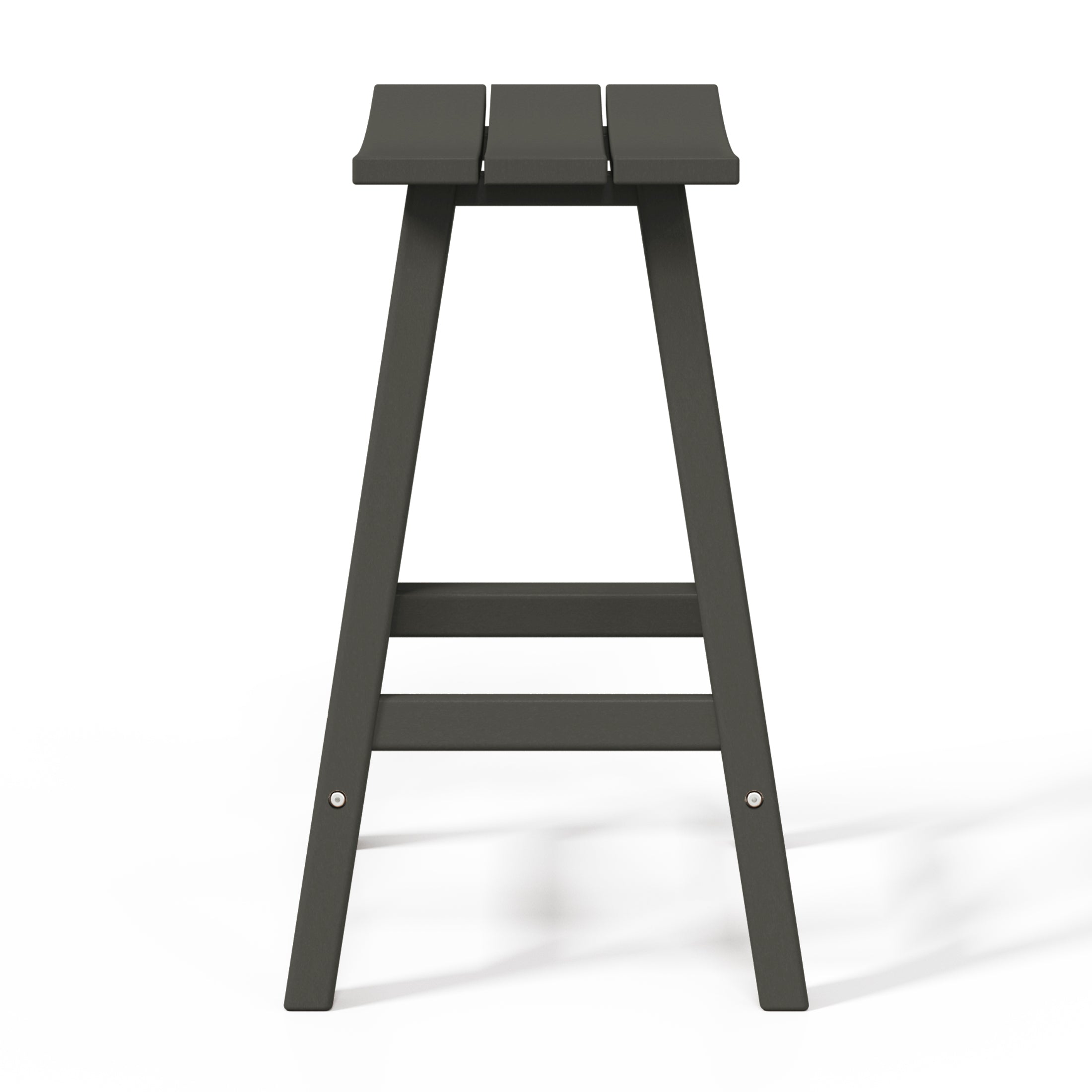 Stockholm All-Weather Outdoor Saddle Counter Stool (24" Height)