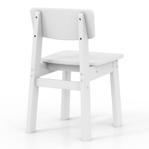 Tiny Terraces Essentials Kids' All-Weather Outdoor Dining Chair (Set of 2)