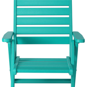 Aarhus All-Weather Outdoor Patio Folding Tall Back Dining Chair (38" High)