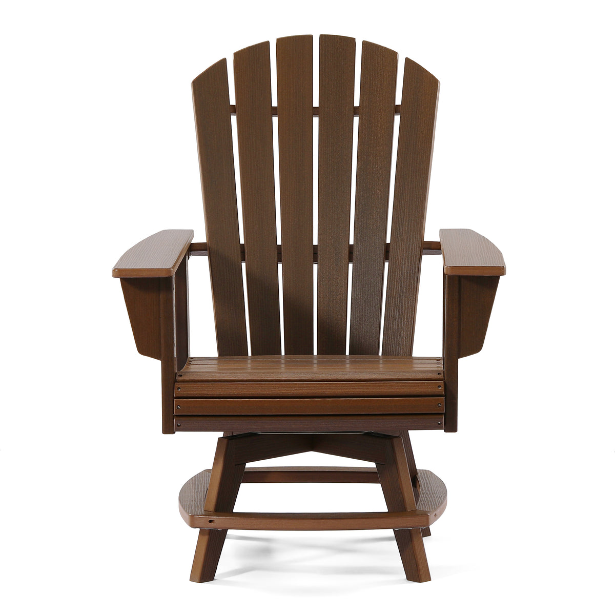 Heritage Ridge Adirondack Swivel Dining Chair With Cup Holder