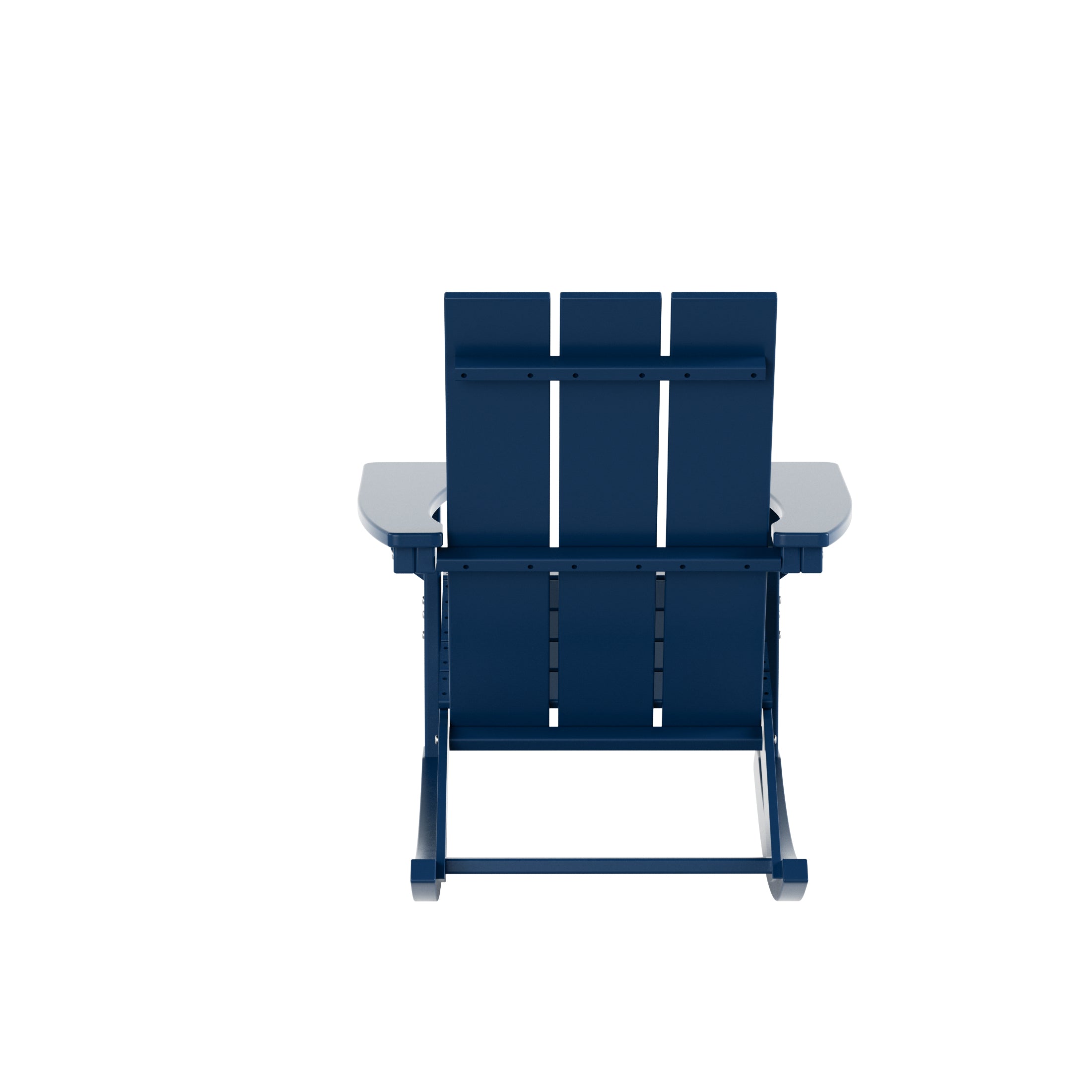 Malibu Modern All-Weather Outdoor Rocking Adirondack Chair