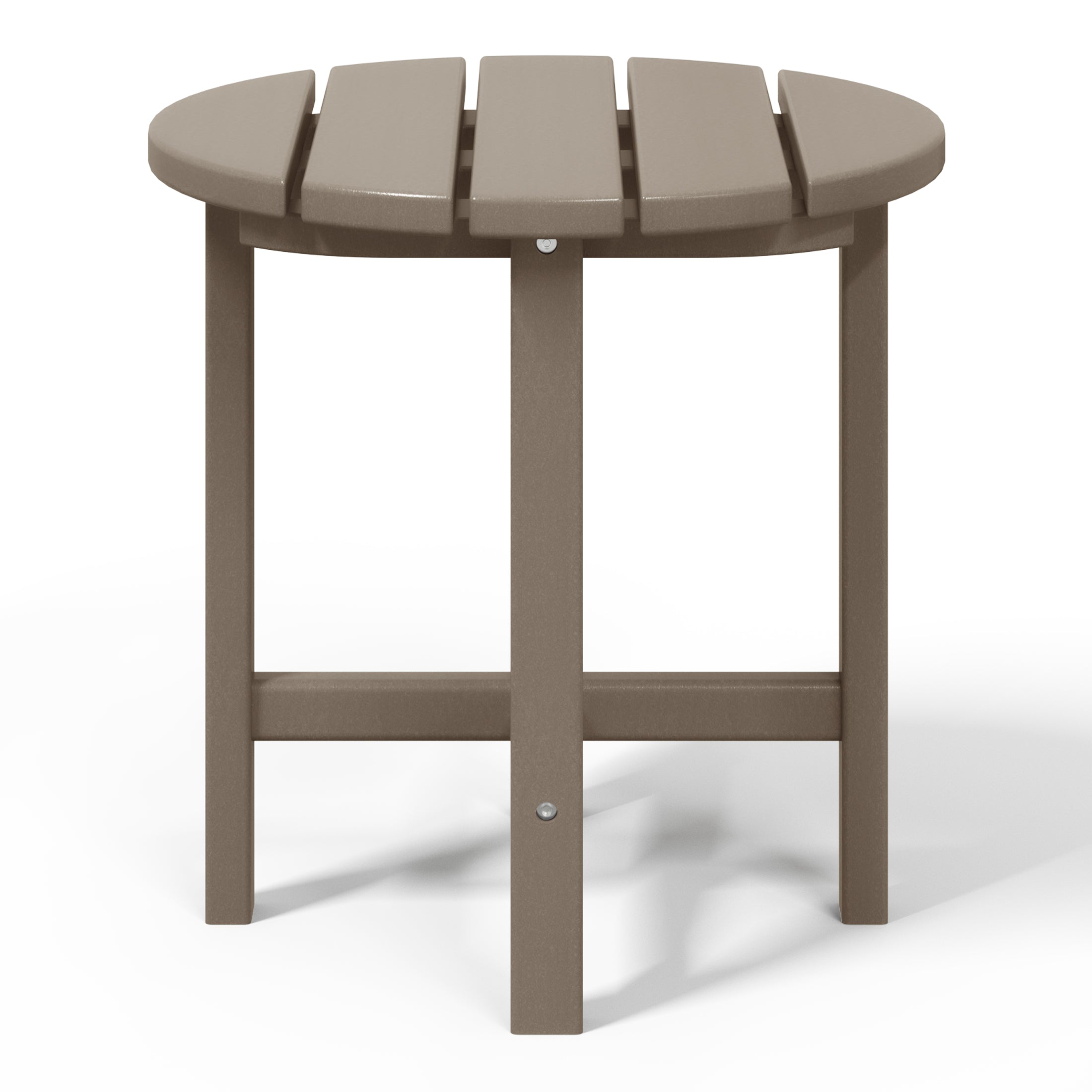 Tuscany All-Weather Outdoor Round Side Table (18" Height)