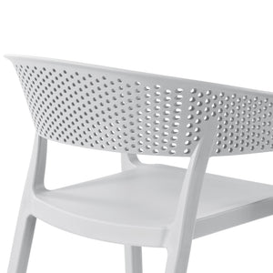 Polyform Stacking Dining Arm Chair (Set of 2)