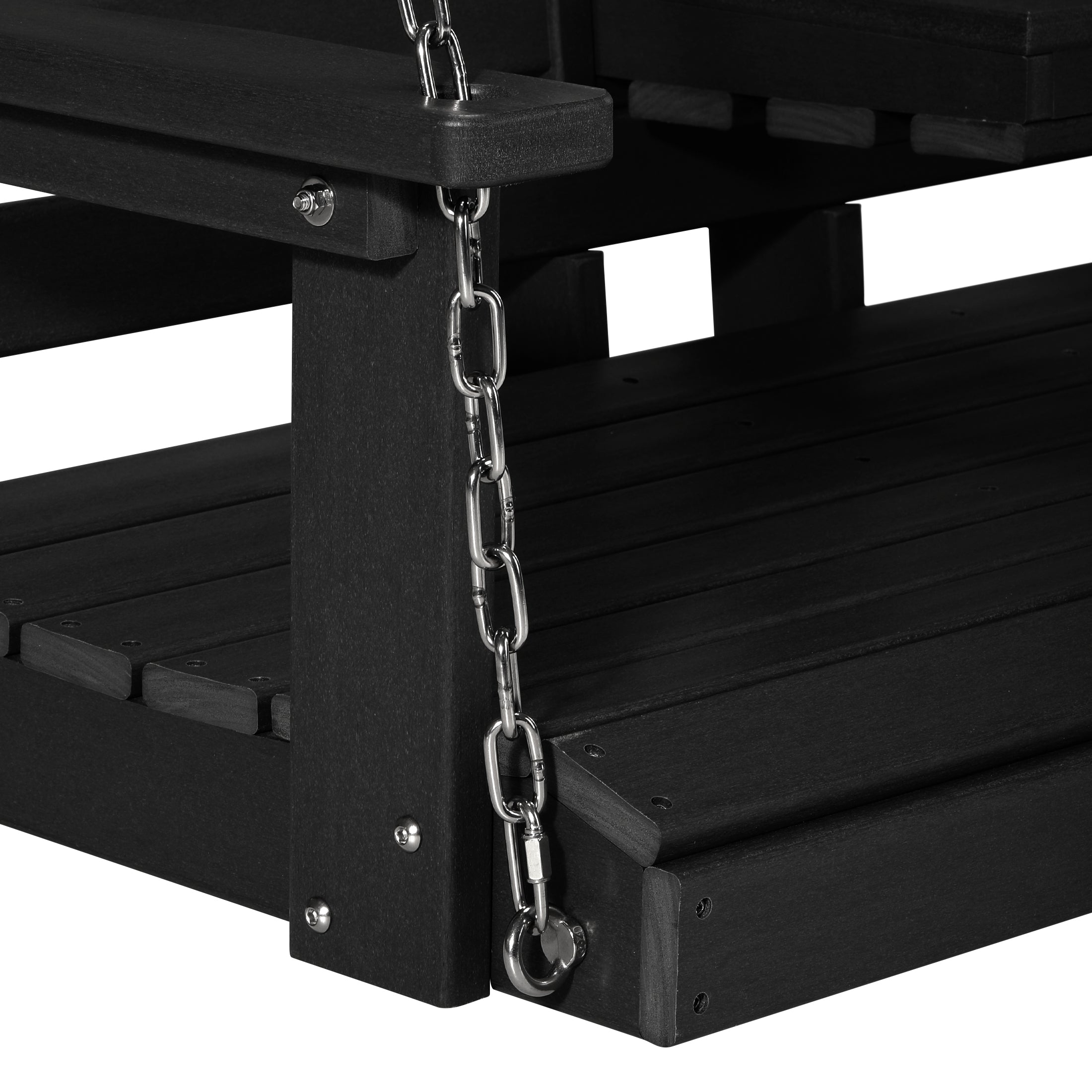 Charleston 54" Porch Swing with Folding Cup Holder
