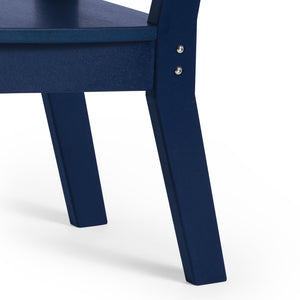 Tiny Terraces Kids' All-Weather Outdoor Dining Chair (Set of 2)