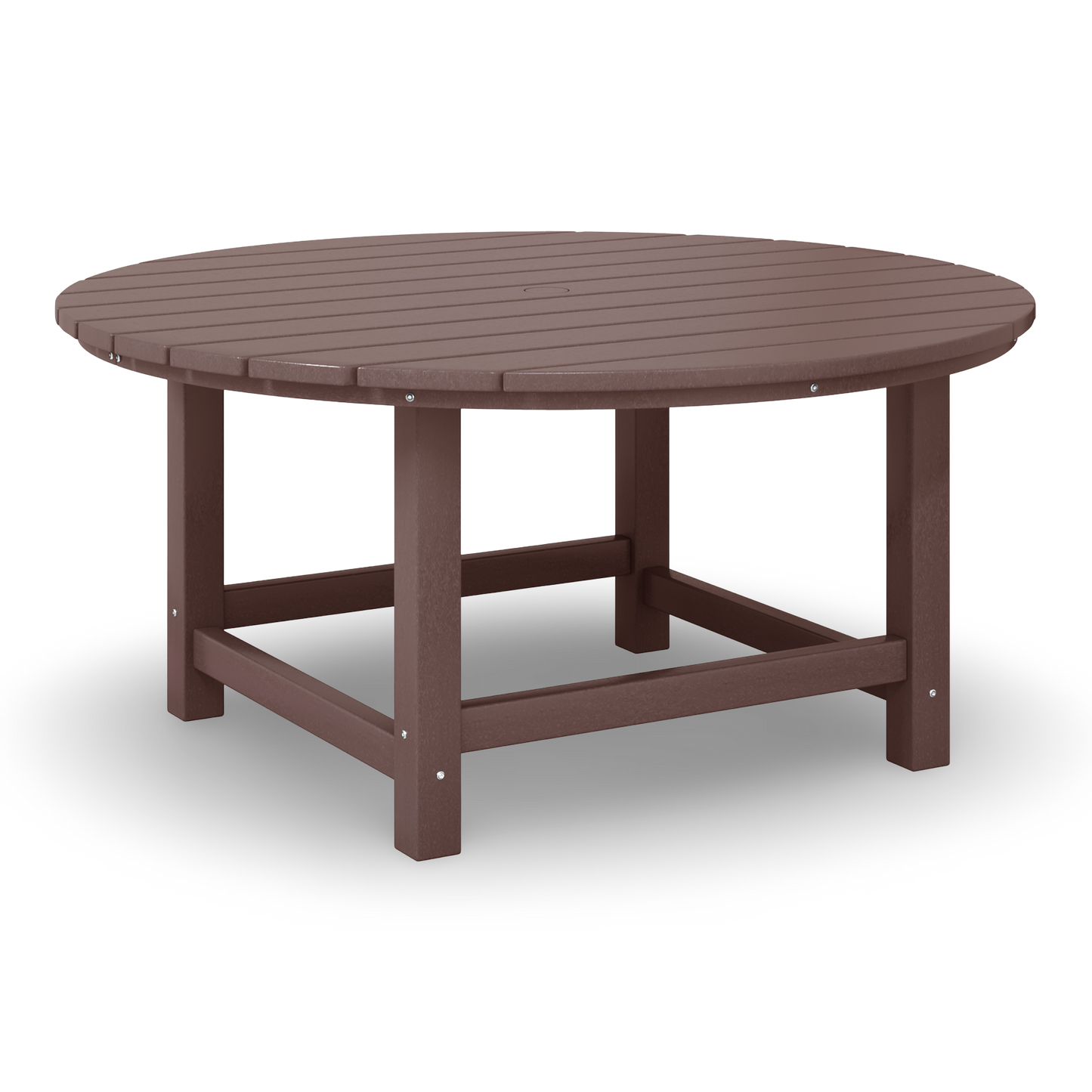 POLYTRENDS™ Chatham All-Weather Outdoor Round Coffee Table (38" Top)