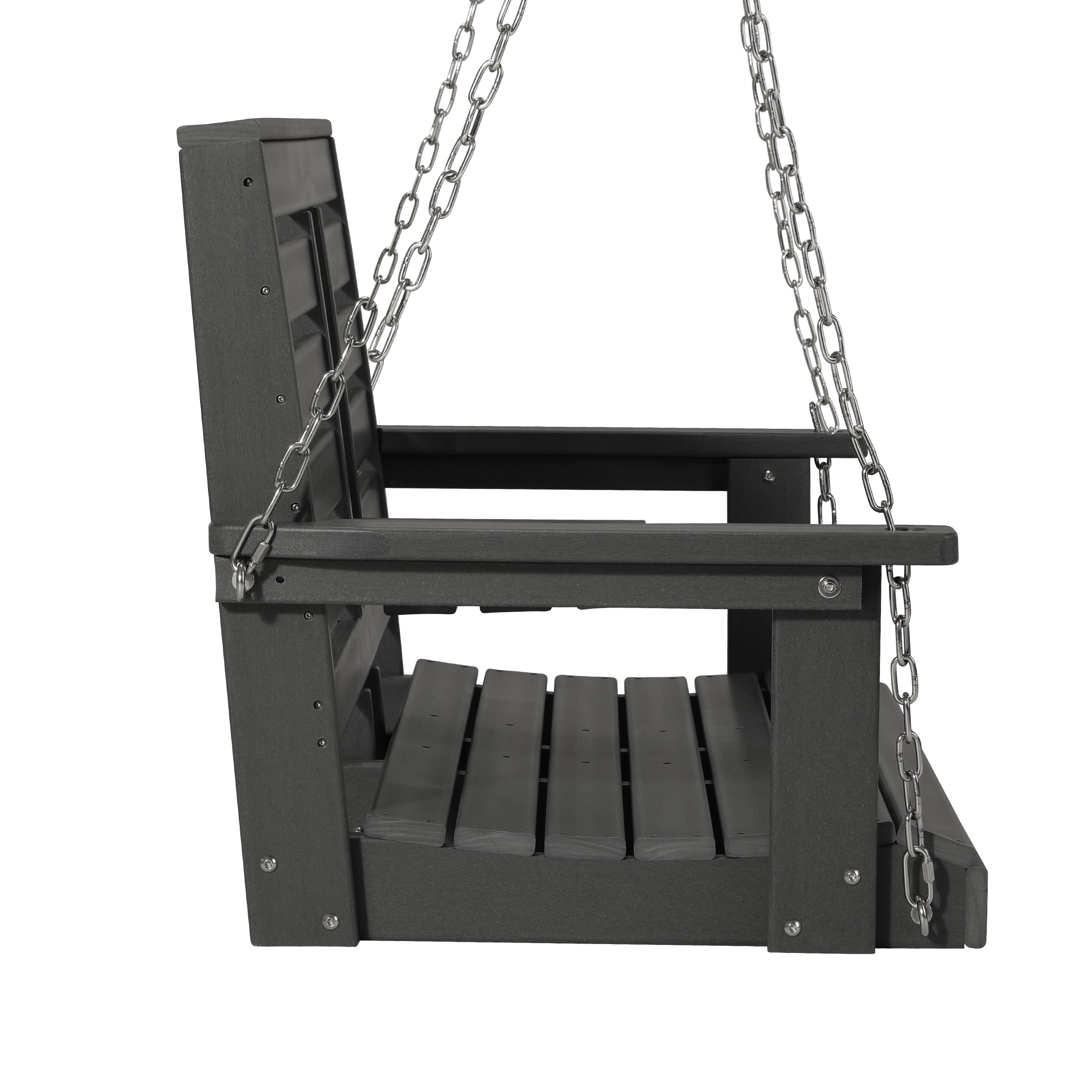 Charleston 54" Porch Swing with Folding Cup Holder