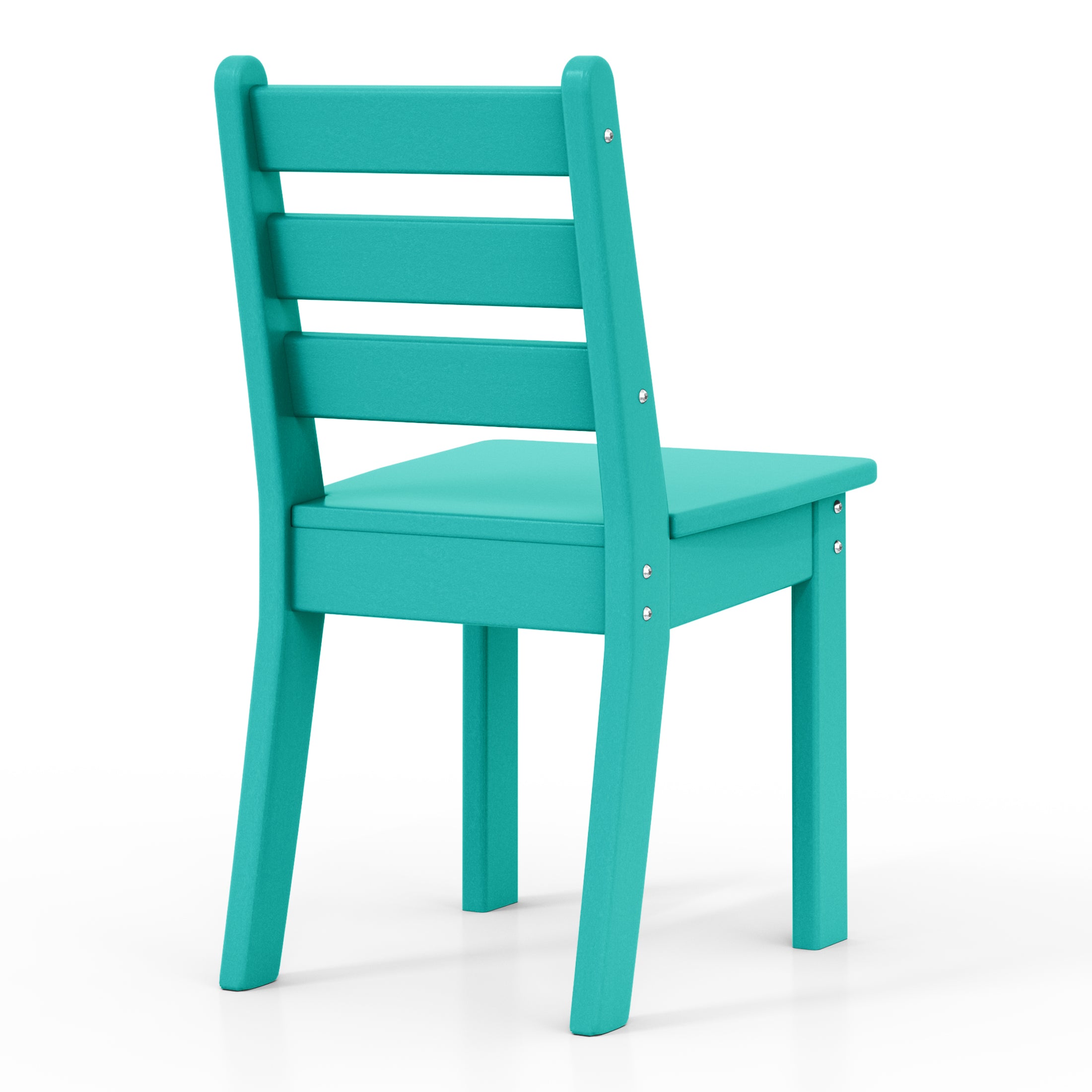Tiny Terraces Kids' All-Weather Outdoor Dining Chair (Set of 2)