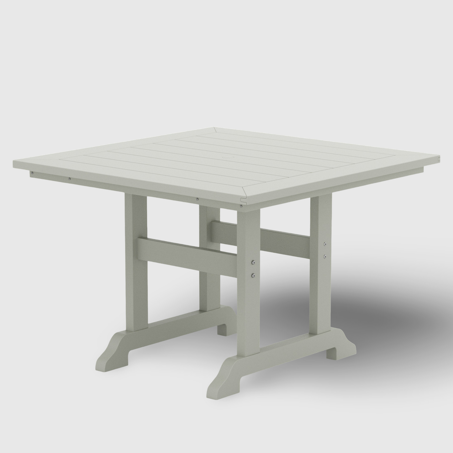 POLYTRENDS™ Tuscany All-Weather Outdoor Square Dining Table (43" Top)