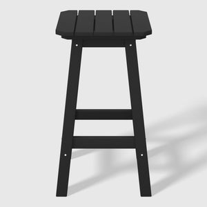 Stockholm All-Weather Outdoor Square Counter Stool (24" Seat Height)