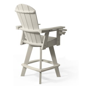 Chatham Adirondack Swivel Bar Chair with Cup Holder