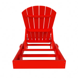 Westport Classic All-Weather Outdoor Adirondack Reclining Sun Lounger
