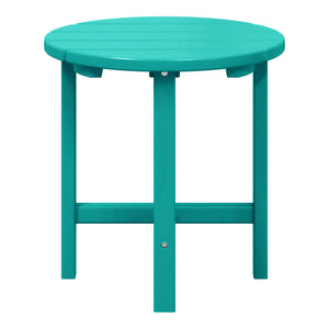Tuscany All-Weather Outdoor Round Side Table (18" Height)