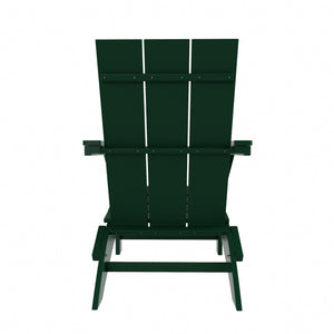 Malibu Modern All-Weather Outdoor Folding Adirondack Chair
