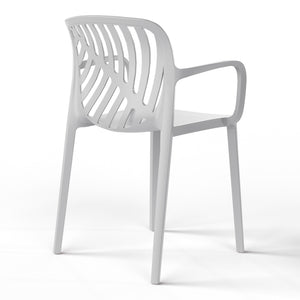 Polyform Stacking Dining Arm Chair (Set of 2)