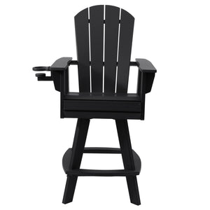 Chatham Adirondack Swivel Bar Chair with Cup Holder