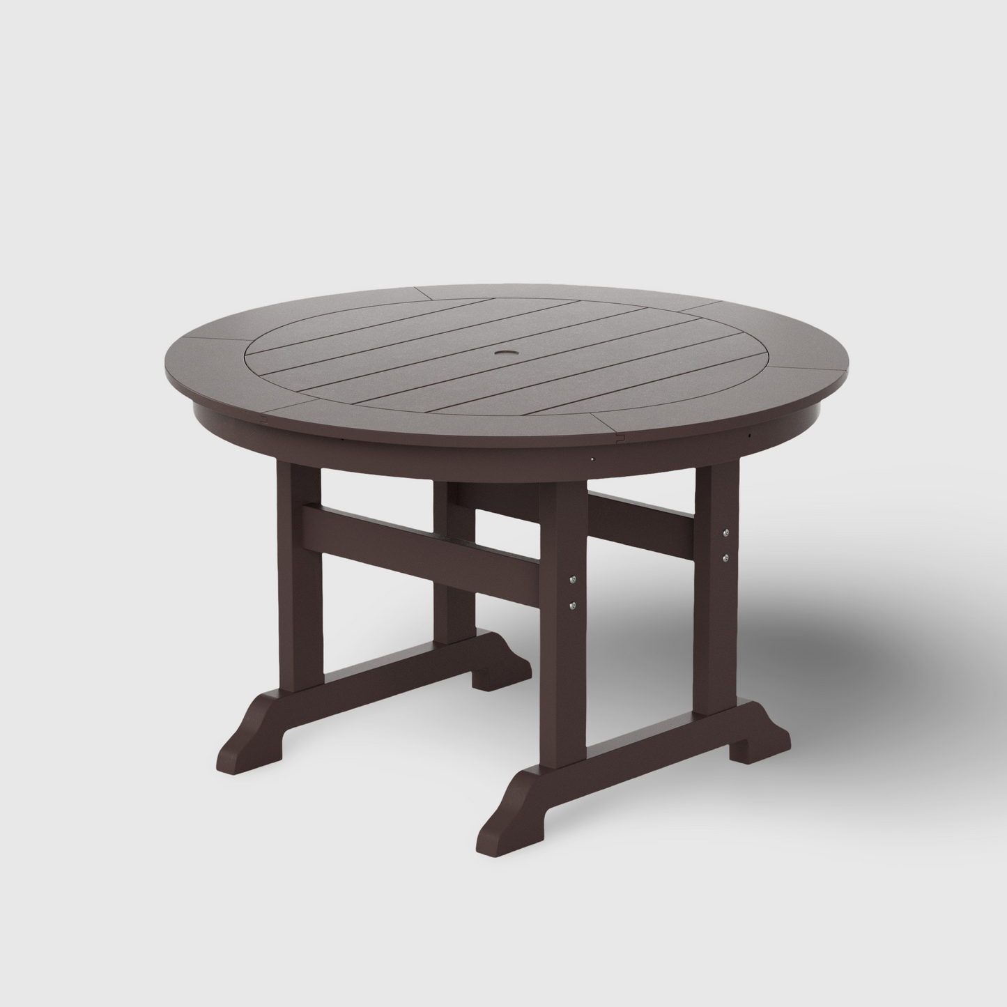 POLYTRENDS™ Tuscany All-Weather Outdoor Round Dining Table (47" Top)