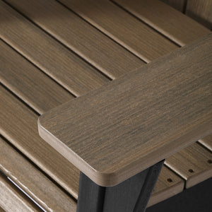 Heritage Ridge Adirondack Bar Chair With Cup Holder