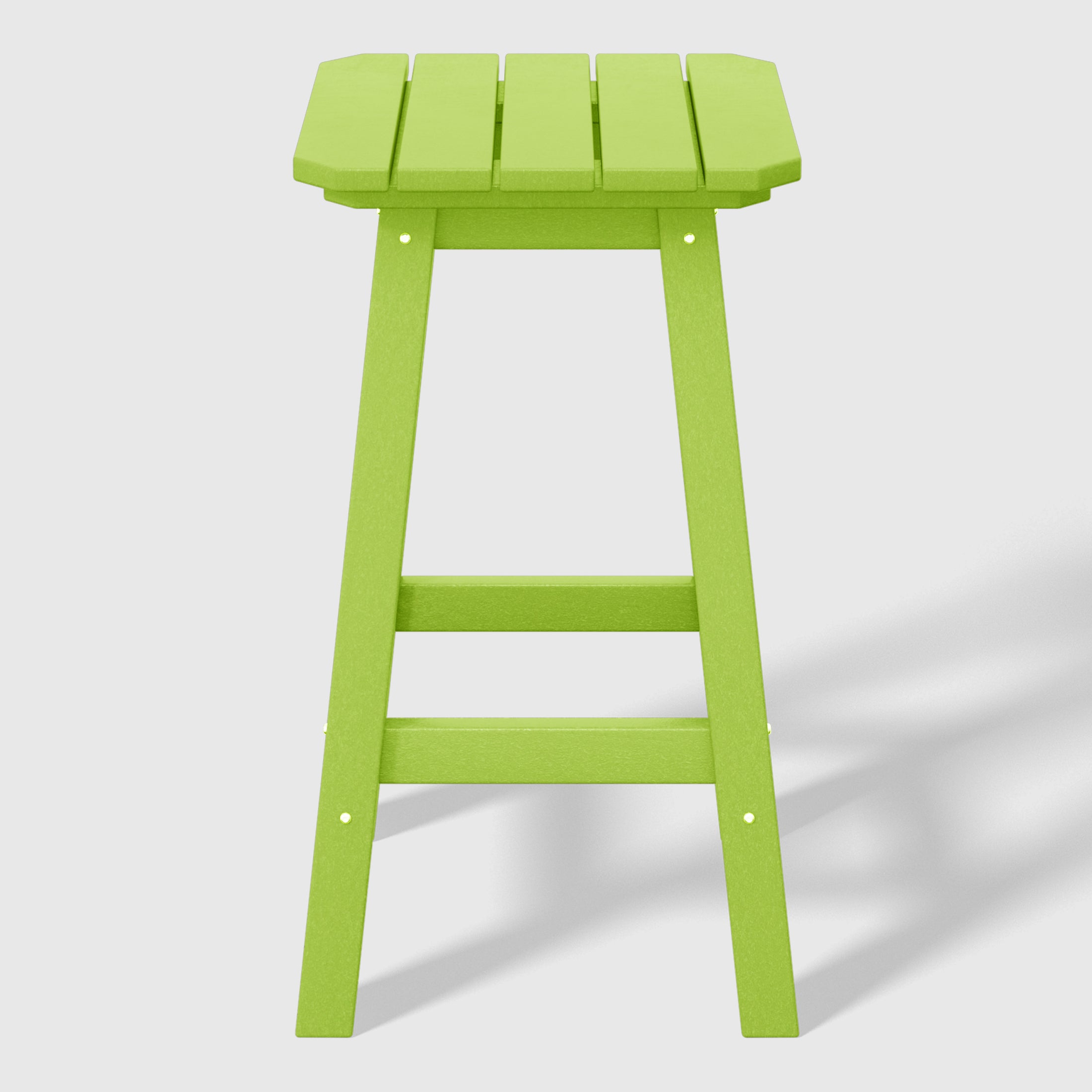 Stockholm All-Weather Outdoor Square Counter Stool (24" Seat Height)