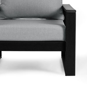 Signature All-Weather Outdoor Modular Patio Deep Seating Right Arm Chair (Right Arm Sectional Seat)