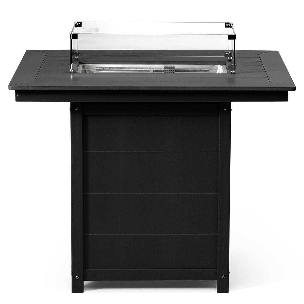 Sedona Rectangular 34" X 46" Counter Fire Pit Table