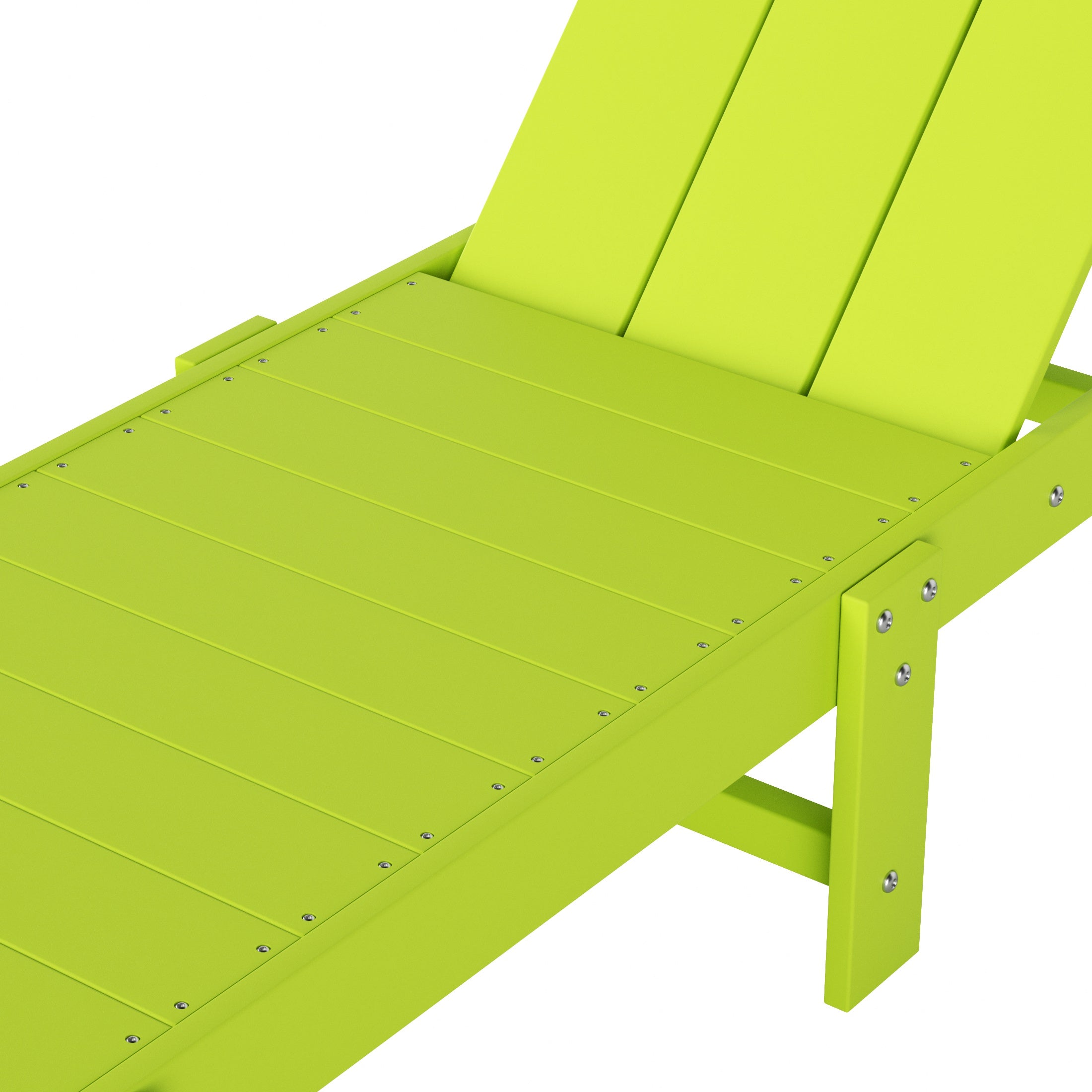 Malibu Modern All-Weather Outdoor Reclining Sun Lounger With Wheels