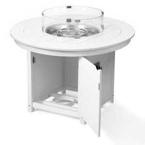 Sedona Round 47" Dining Fire Pit Table