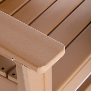 Tiny Terraces Kids' All-Weather Outdoor Poly Adirondack Chair