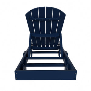 Westport Classic All-Weather Outdoor Adirondack Reclining Sun Lounger