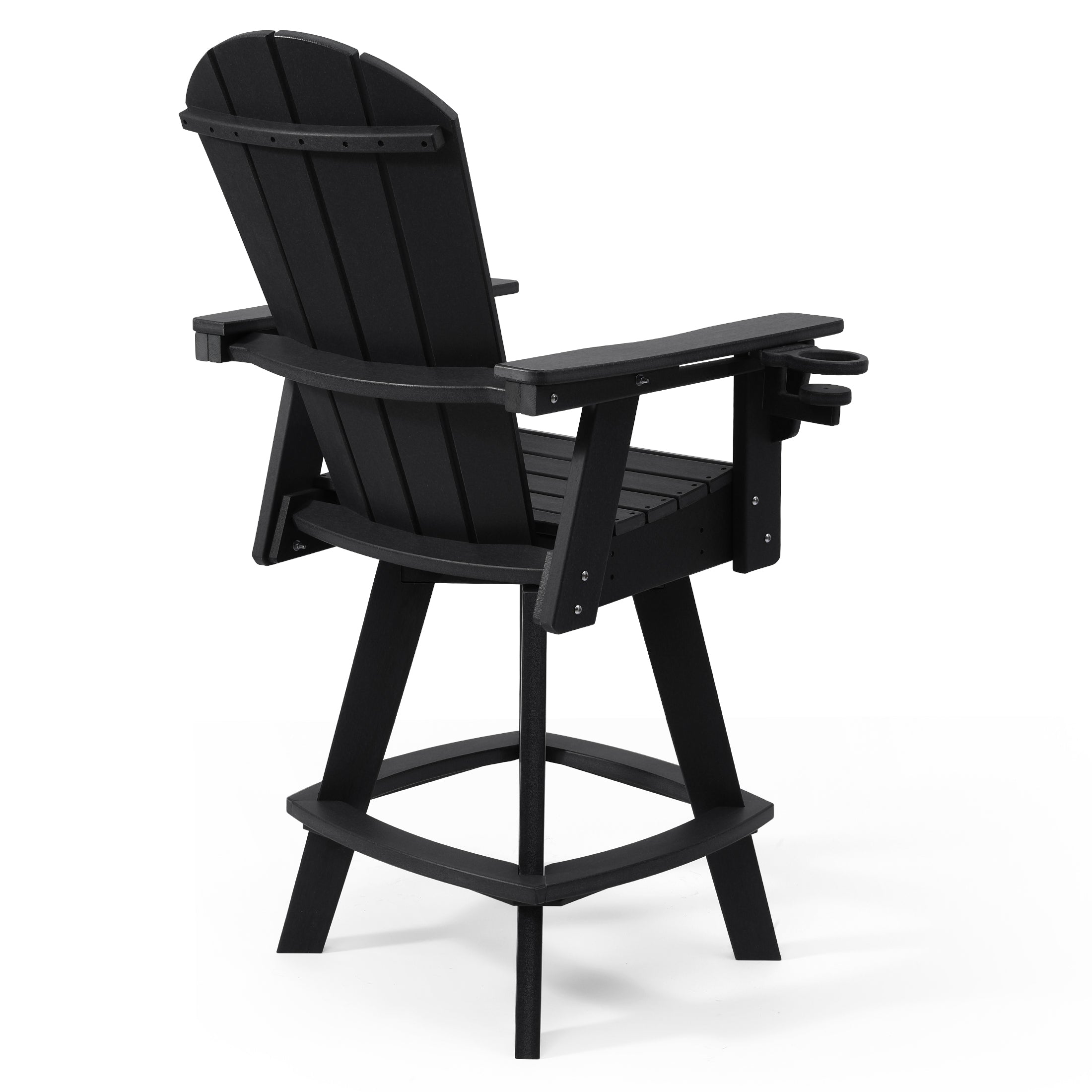 Chatham Adirondack Swivel Bar Chair with Cup Holder