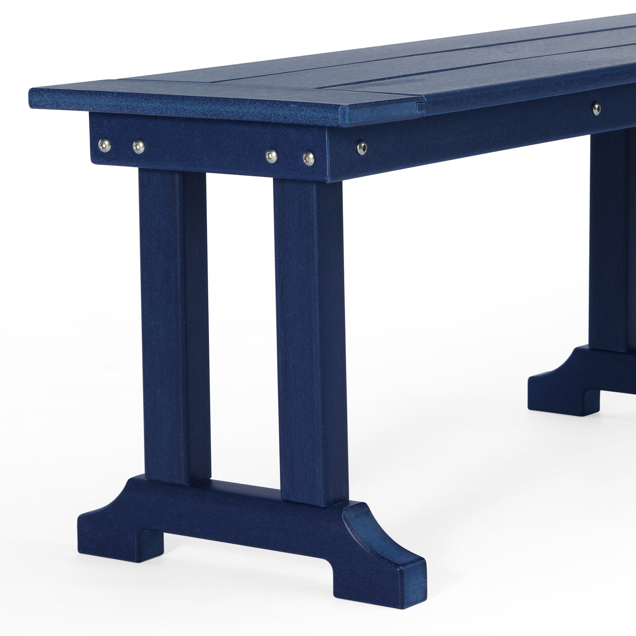 Tuscany All-Weather Outdoor 65" Trestle Dining Bench