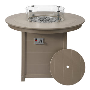 Sedona Round 47" Counter Fire Pit Table Top