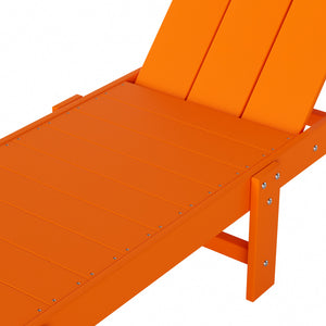 Malibu Modern All-Weather Outdoor Reclining Sun Lounger With Wheels