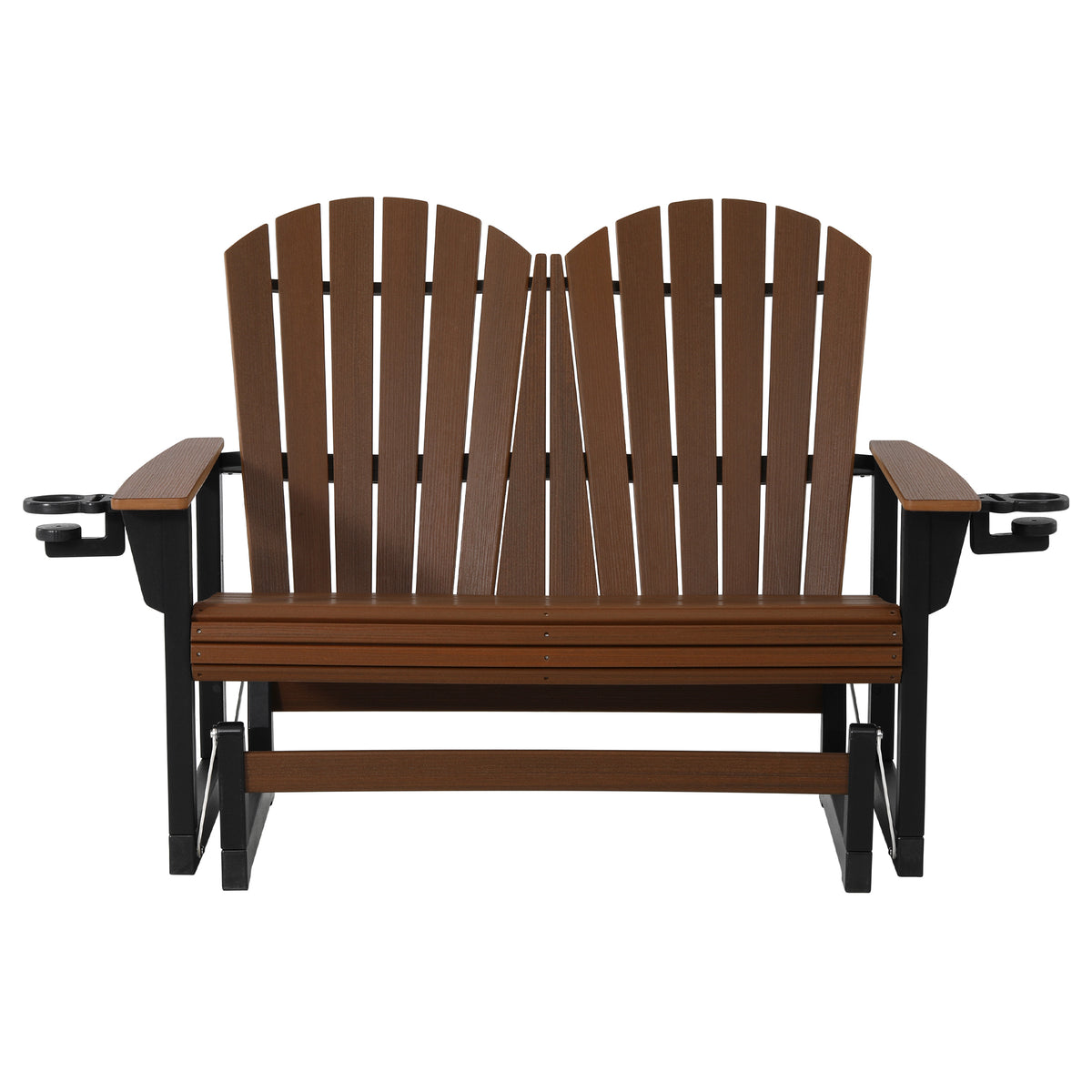 Adirondack 52“ Glider With Cup Holder