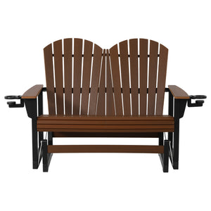 Adirondack 52“ Glider With Cup Holder