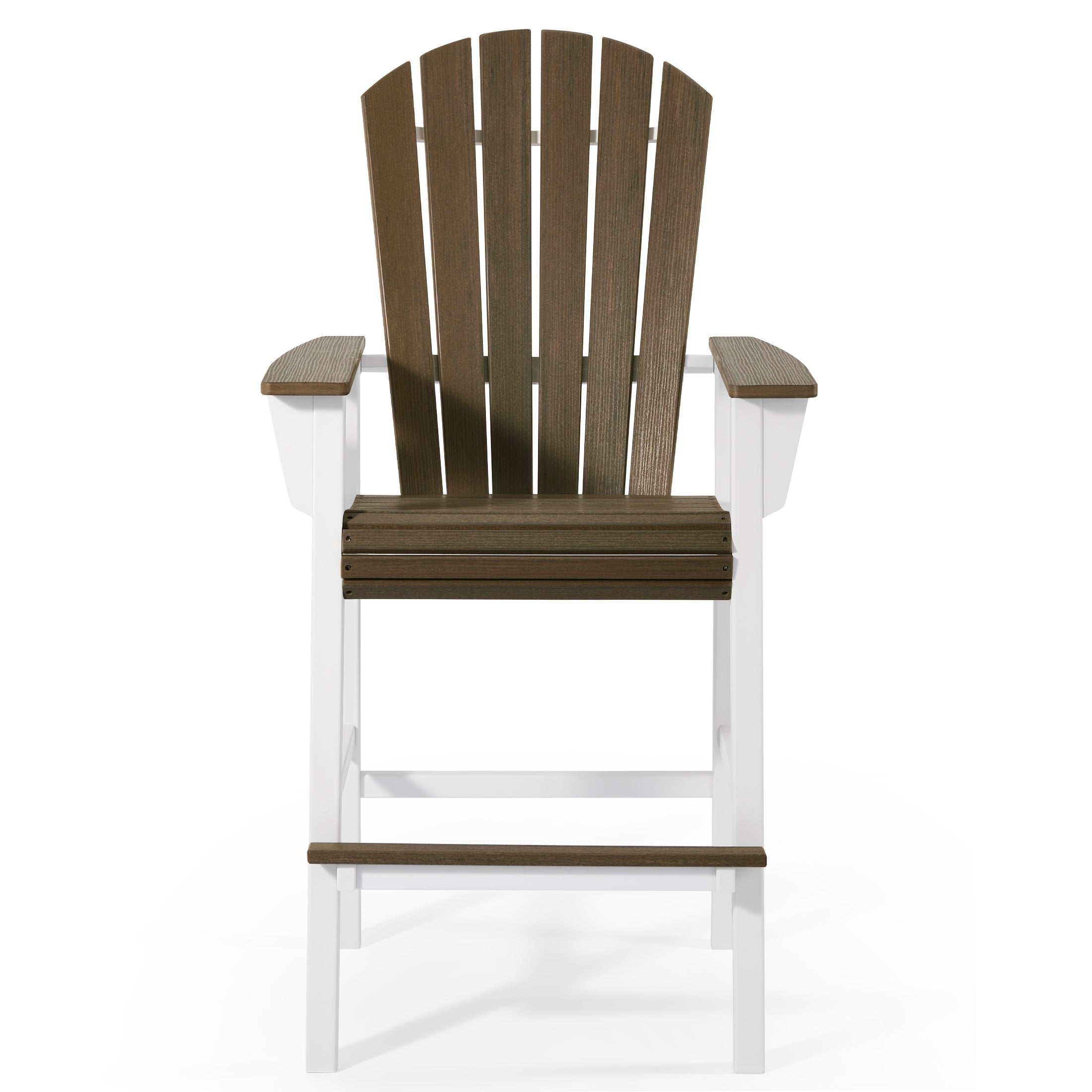 Heritage Ridge Adirondack Bar Chair With Cup Holder