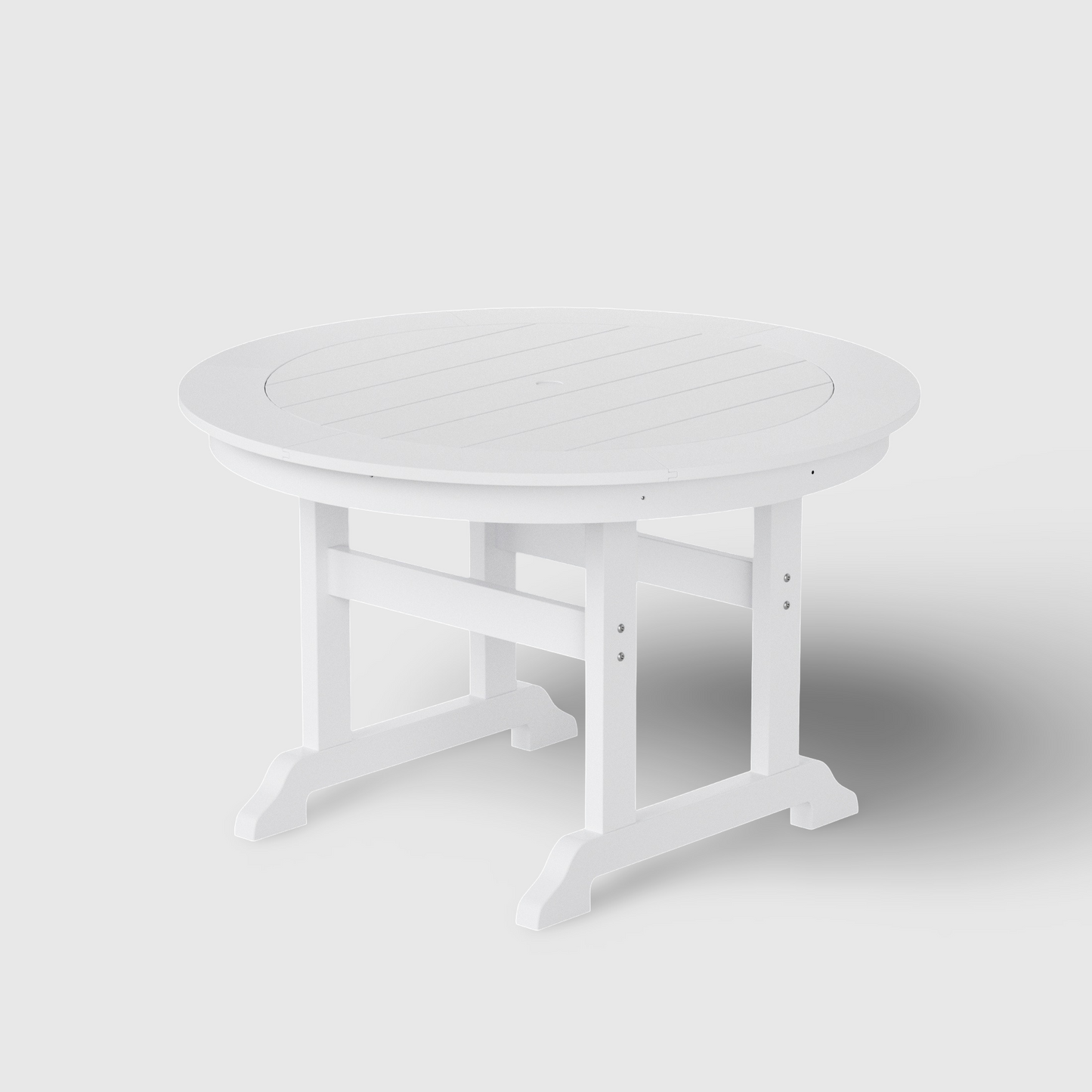 POLYTRENDS™ Tuscany All-Weather Outdoor Round Dining Table (47" Top)