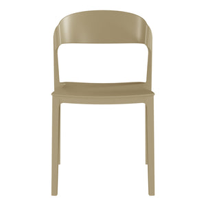 Patio Stacking Dining Side Chair (Set of 2)