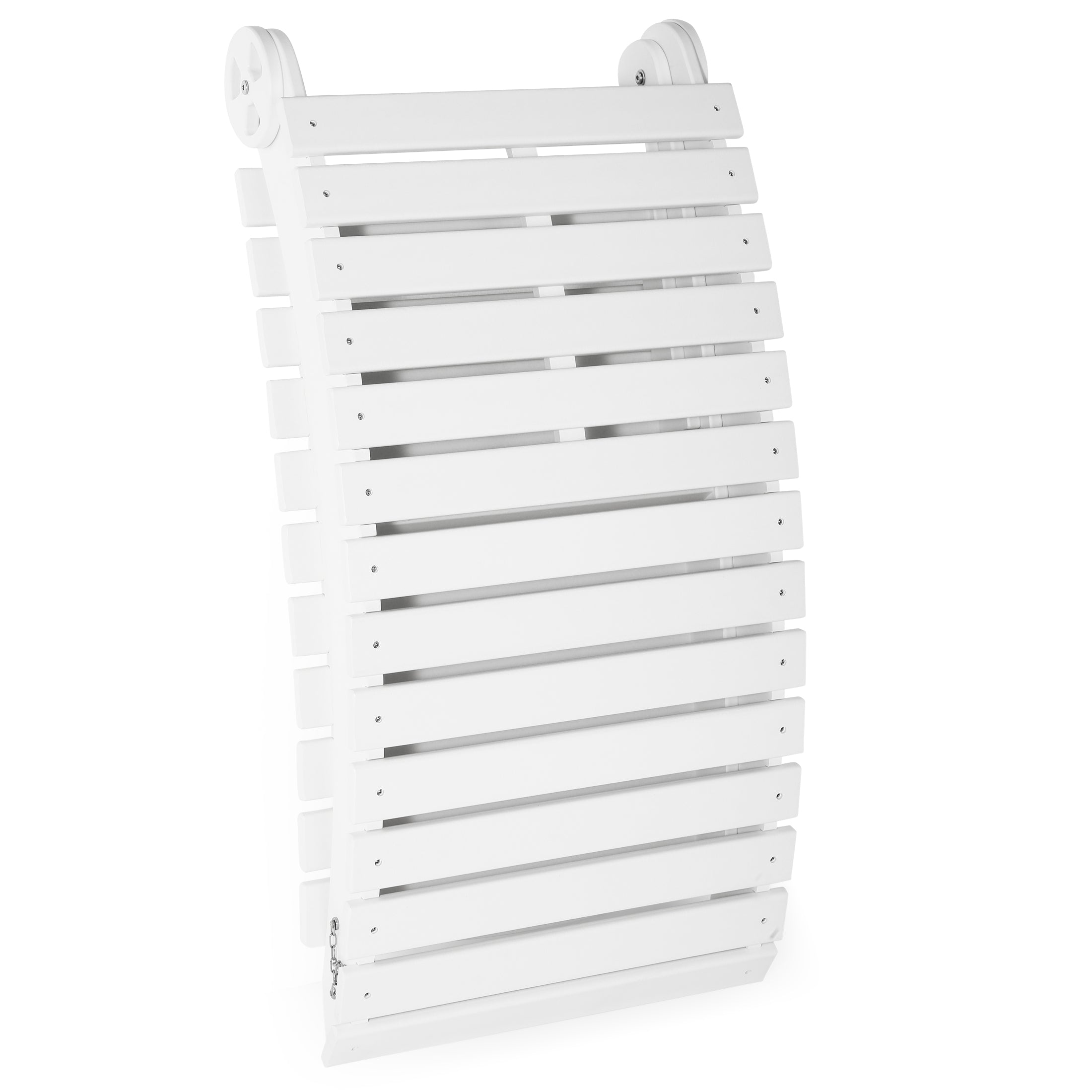 Key West Folding Pool Lounge Chair with Wheels
