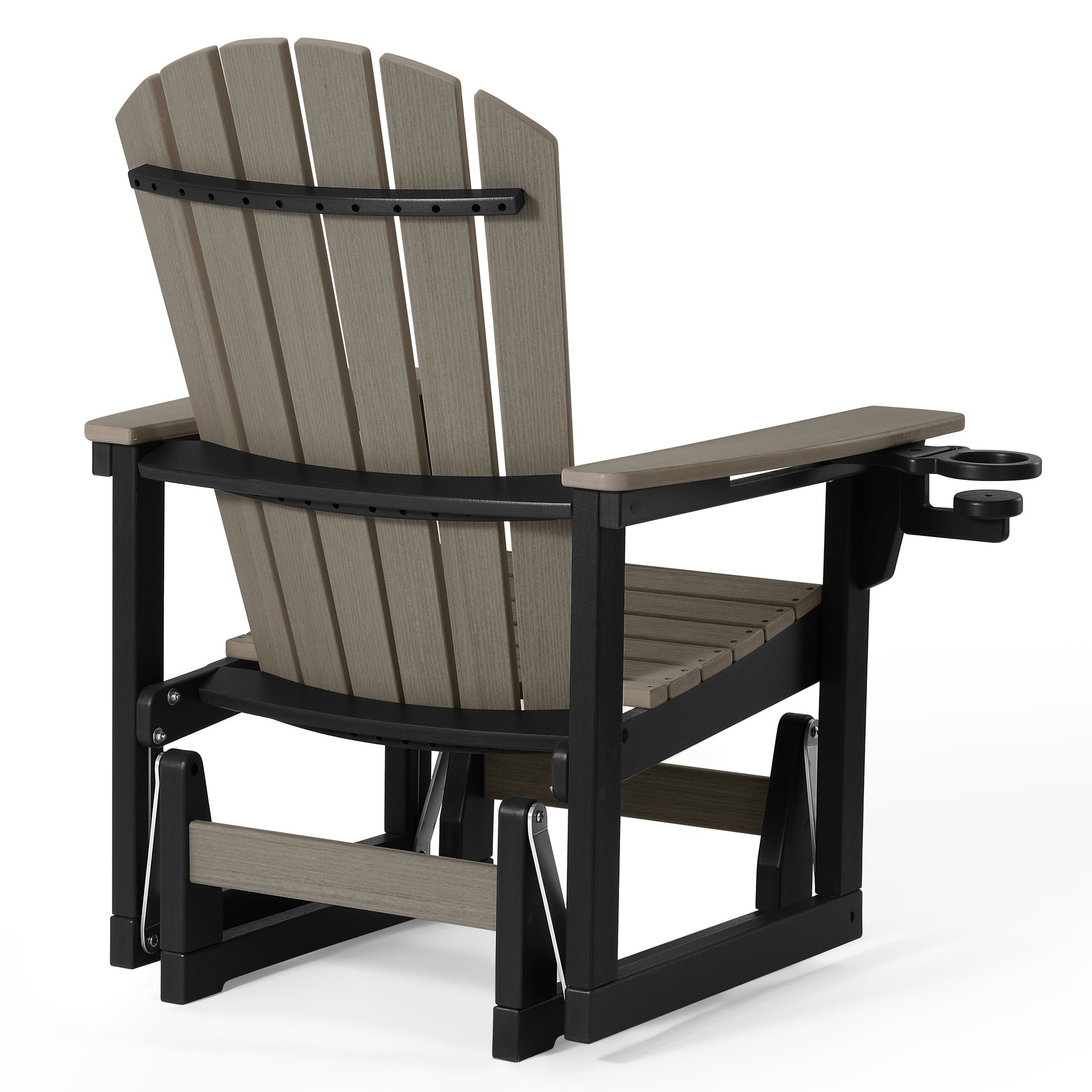 Heritage Ridge Adirondack Glider With Cup Holder