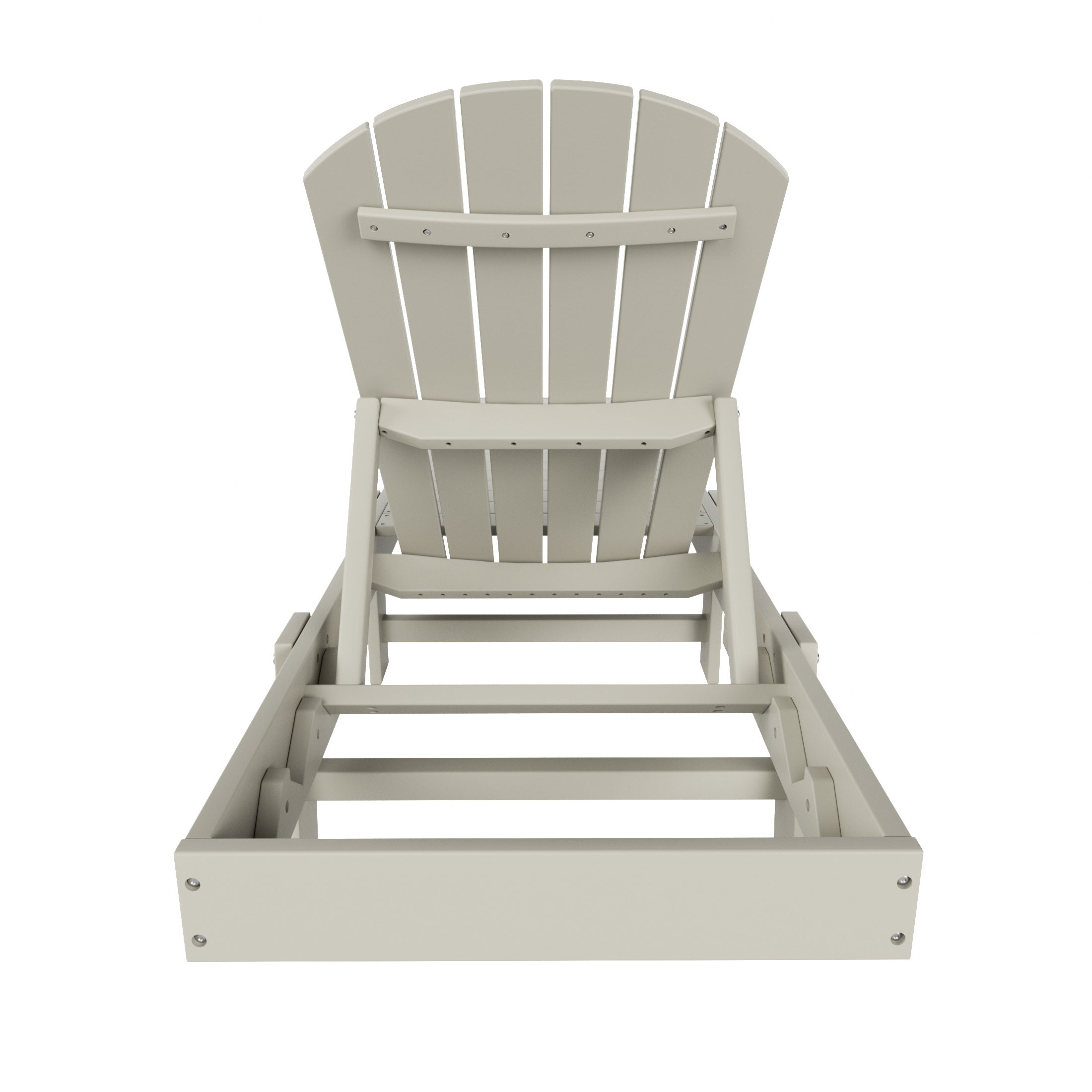 Westport Classic All-Weather Outdoor Adirondack Reclining Sun Lounger
